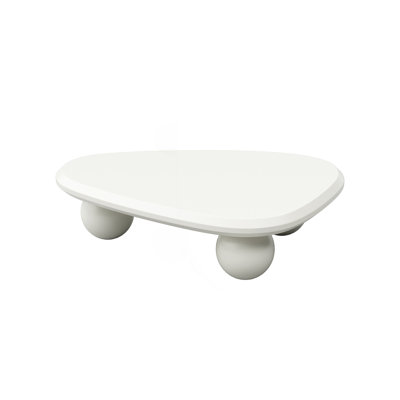 Cloud Coffee Table With 3 Ball Legs