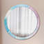Huldar Glass Flat Wall Mirror