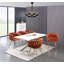Abdurrahim Velvet Dining Chair - Ergonomic Tufted Back and Metal Legs - Button Back Armchair for Dining Room Living Room Restaurants-70052662-128617706