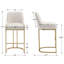 Daylani Upholstered Counter Stool with Metal Frame-1930420378