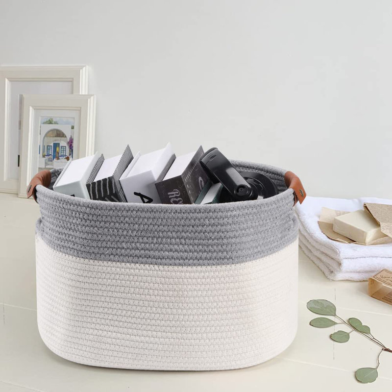 Fabric Laundry Basket with Handles