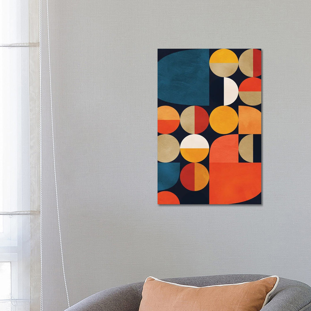 Mid Century Modern II von Ana Rut Bré - Galerie-verpackte Leinwand Giclée auf Leinwand