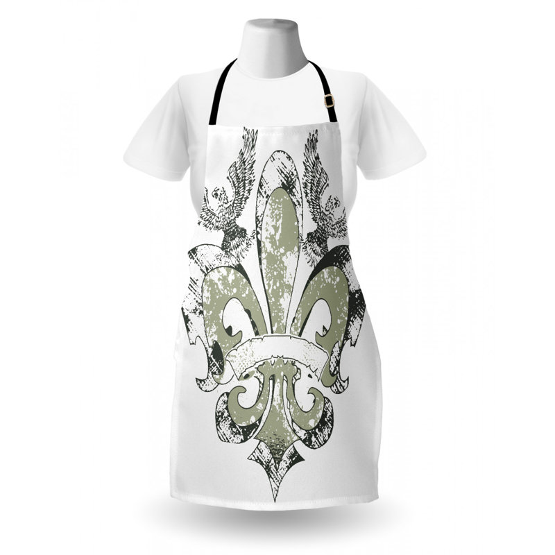 Tablier fleur de lis