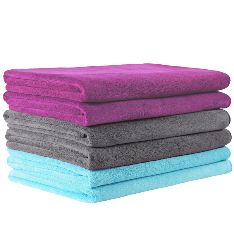 Rossmoyne 6 Piece Bath Towel Set, Lake Blue/Gray/Purple
