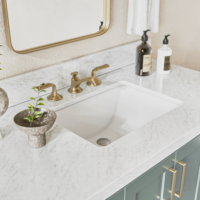 Magnolia Bath Vanity Rectangular Basin S043SCWRV, Vintage Green