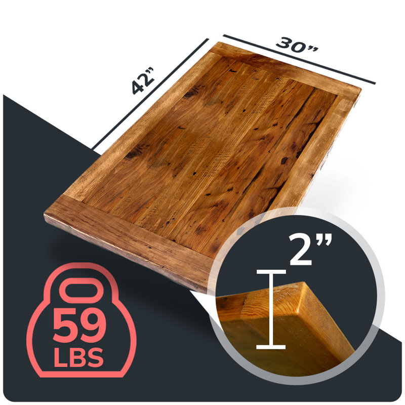 Plateau de table The Homestead Farmhouse, H 2 po x L 42 po x l 30 po