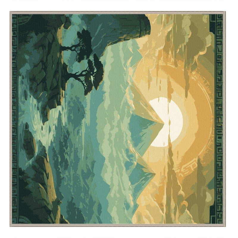 Celestial Pathway Rug, Square 8'