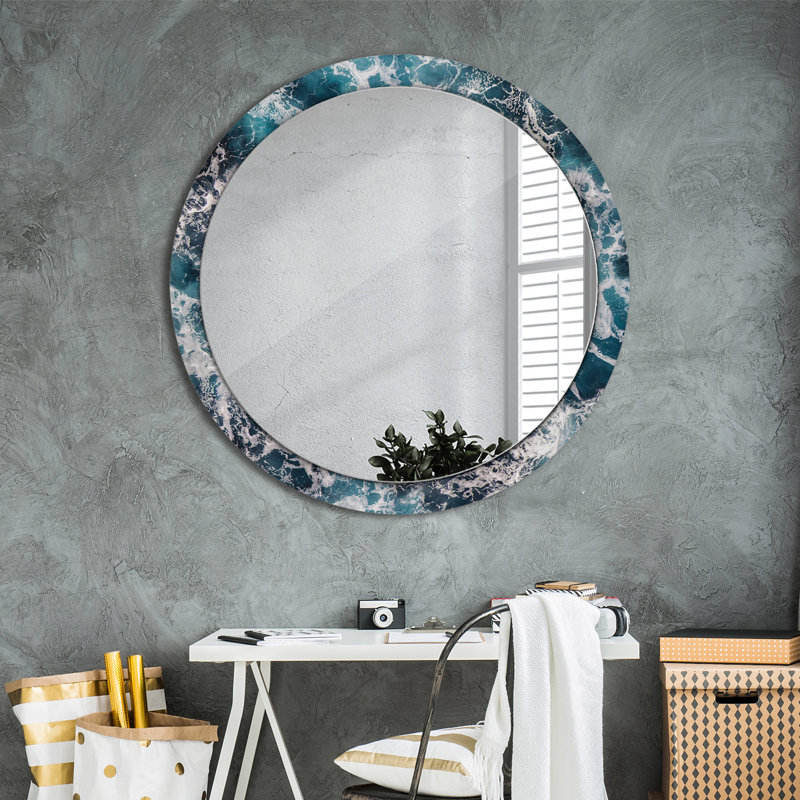 Huldar Glass Flat Wall Mirror