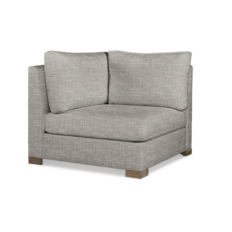 Outdoor Upholstery Outdoor Patio Sectional, Gray 71628L82