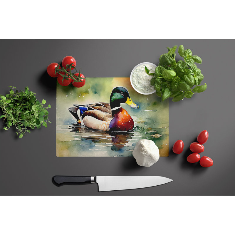 Mallard Glass Cutting Board