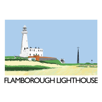 Flamborough Lighthouse 2 by Richard O'Neil - Print
