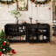 Buffet 68 po avec 4 portes et tiroirs