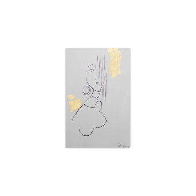 Glorious Youth Hand -Painted Acrylic Painting