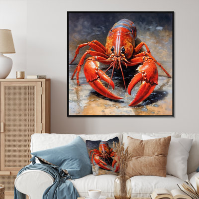 Rampants d'eau douce sur toile