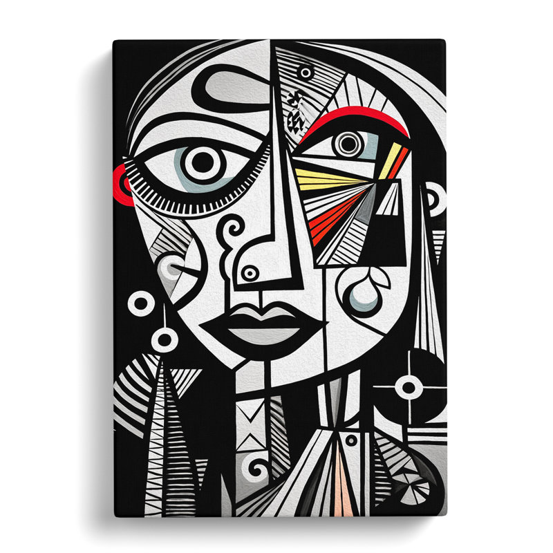 Pablo Picasso Line No.3 - Wrapped Canvas, 60cm H x 40cm W x 3cm D