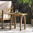 SELMA Acacia Wood Weather-Resistant Rectangular Side Table in PU, Perfect for Patio and Living Room-1617910094