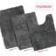 Kriebel Luxury Ultra Soft Bathroom Rugs with Non-Slip Backing (Set of 3)-506379802