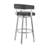 Kellum Swivel Counter and Bar Height Barstool with Arms in Faux Leather Upholstery and Metal Legs-90763181-90850230-98226347