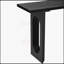 Uniquely Designed Console Table made of Fraxinus Mandschuric Solid Wood Veneer,with Distinctive Round Hollow Legs-1499938684