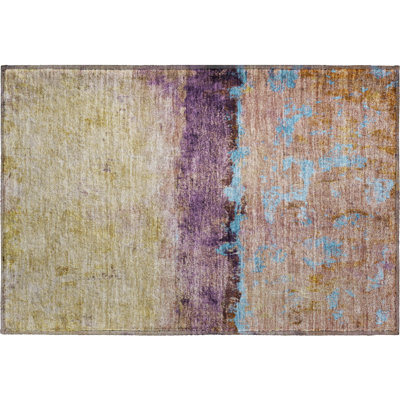 Premium Machine Washable Varroville AMF1716 Abstract Rug