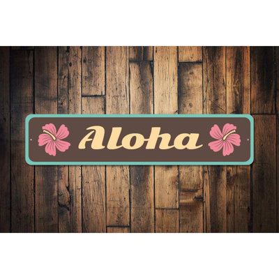 Plaque Aloha