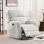 Ensemble de canapé inclinable et moderne en tissu 2 pièces avec fauteuil inclinable et causeuse-87956802