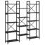 167cm H x 156cm W Steel Bookcase-2048933645
