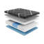 Matelas hybride rafraîchissant en mousse à mémoire de forme graphène 14 po-53134491