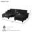 Sailboat-Inspired Cloud Modular Sofa With Movable Ottomans