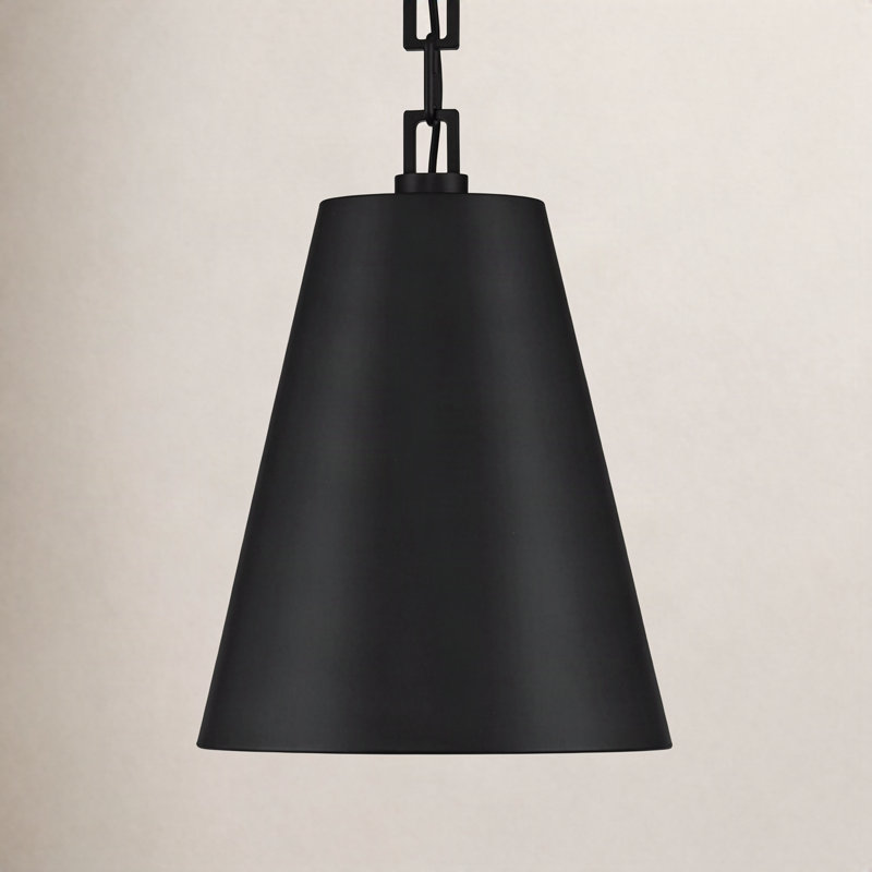 Altair 2 - Light Bell Pendant, Matte Black/Antique Gold
