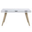 Soren Solid Wood Base Writing Desk