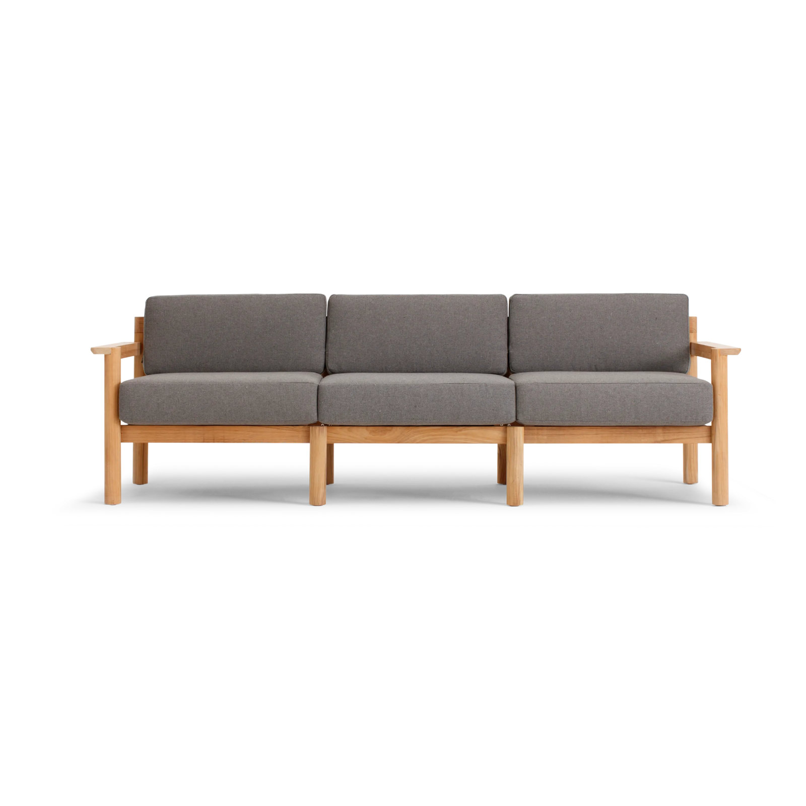 Haven 90" Sunbrella® Patio Sofa, Sunbrella Greystone