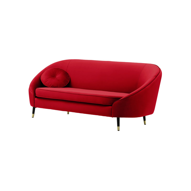 Glencoe Sofa, Red, 2, 86cm H x 182cm W x 95cm D