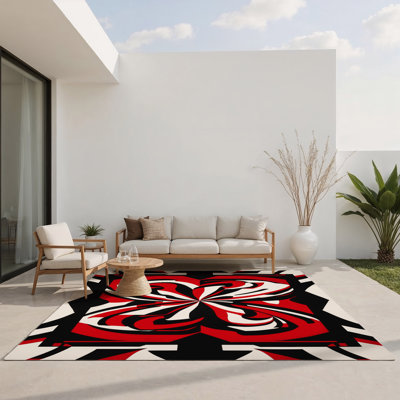 Tapis intérieur et extérieur Cosmic Ember