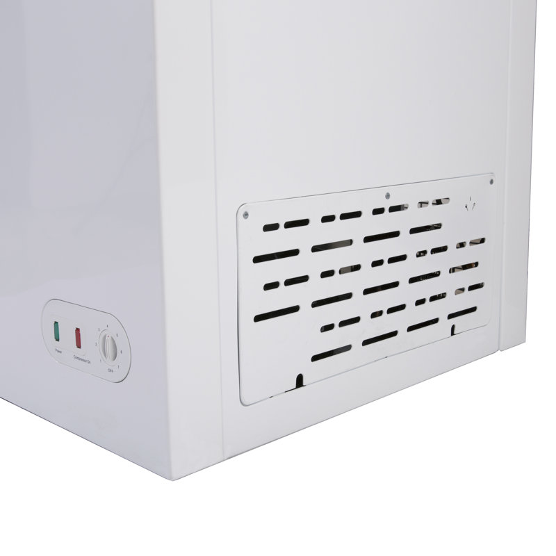 Maxx Cold White Commercial Chest Freezer with Solid Top, 7 cu. ft.