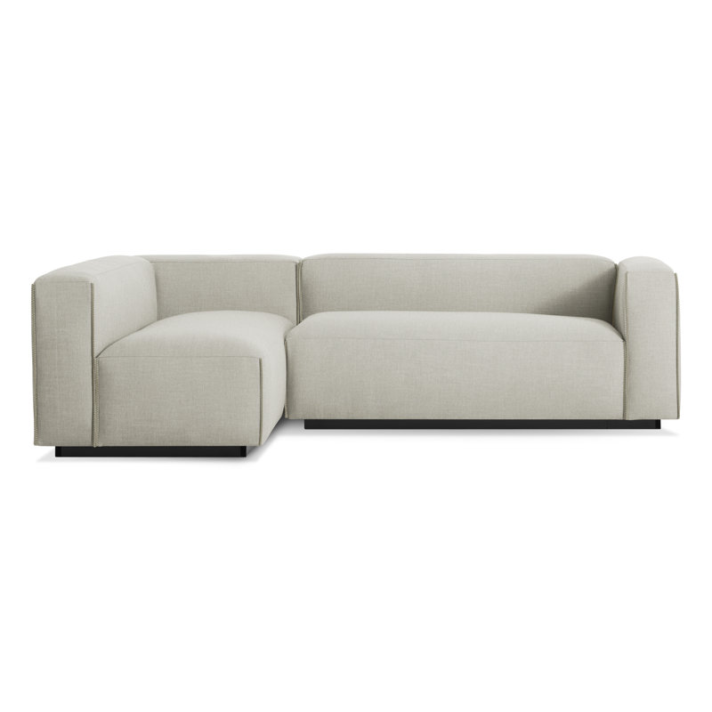 Cleon Modular Sectional, Maharam Meld in Panda, Right Hand Facing