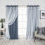 Paire de rideaux obscurcissant avec œillets Fortuna Brockham-88611967-88599997