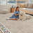 Washable Living Room Rug Floral Bordered Area Rugs Soft Thin Indoor Carpet for Bedroom Modern Throw Aesthetic Mat Non Slip Stain Resistant Carpet for Dining Room Office-139070535