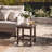 Rectangular Outdoor Side Table , 16.1 " W 12.1 " D-829363309