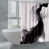 Noir, gris / abstrait