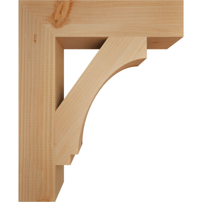 Support lisse bloc de l 3 1/2 po x P 18 po x H 22 po, sapin Douglas, Douglas (lisse), H 22 po x l 4 po x P 18 po