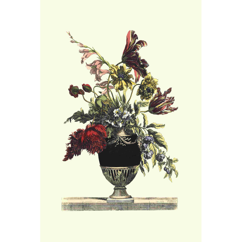 «Flowers For June I», H 18 po x l 12 po