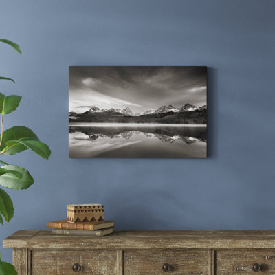 Little Redfish Lake Morning II by Alan Majchrowicz - No Frame Print on Canvas