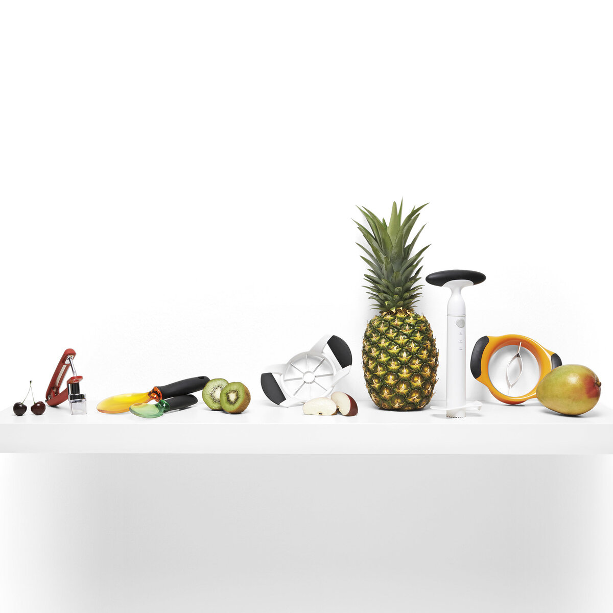 GoodCook Touch Pineapple Slicer and Corer, Stainless Steel - GoodCook