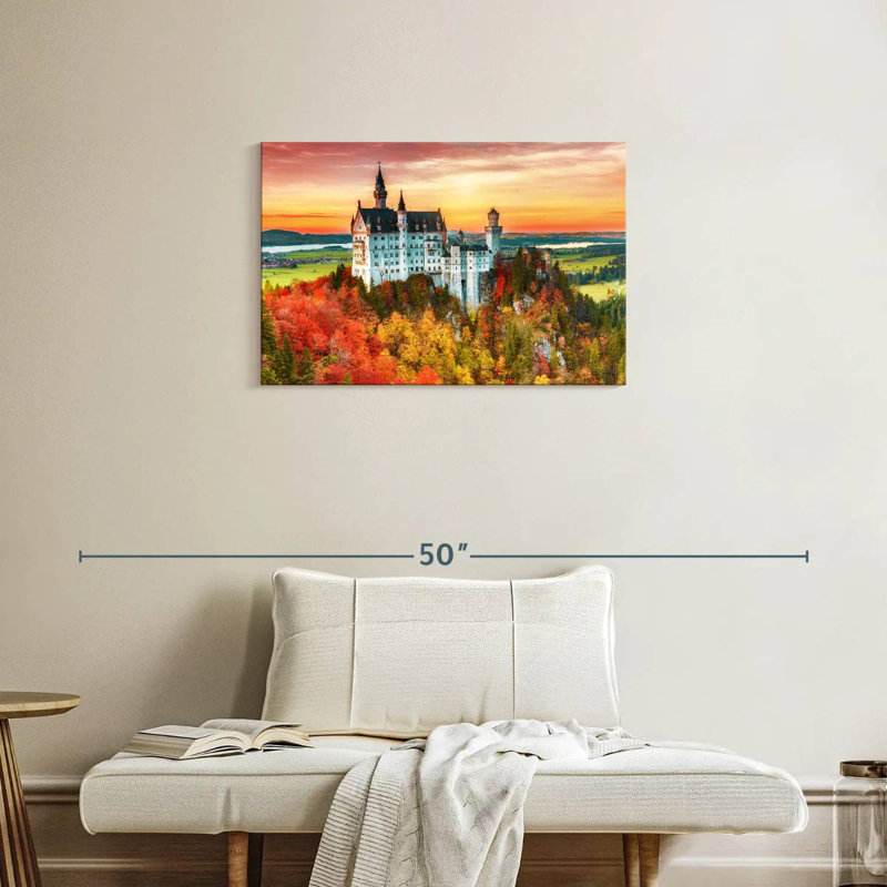 Neuschwanstein, H 20 po x l 30 po