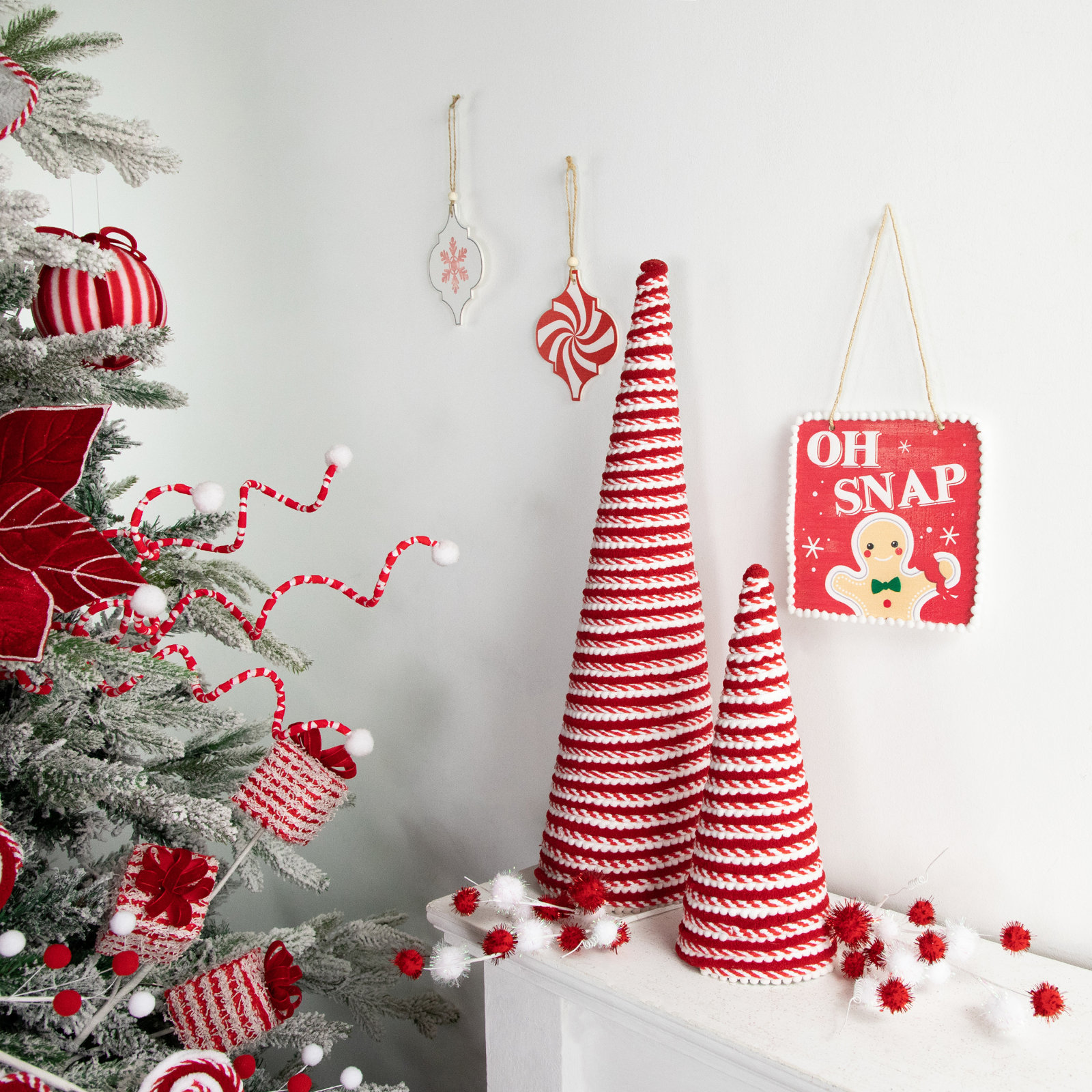 Christmas No Animal(s) Tabletop Tree, 19.5" H x 6" W x 6" D