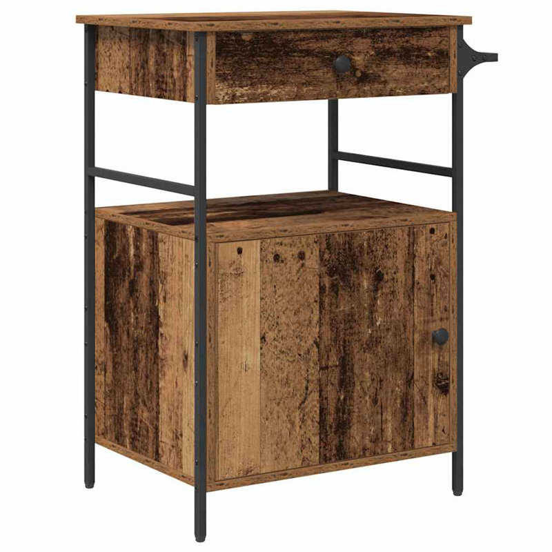 Kitchen Cart, Old wood