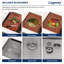 Évier de cuisine encastré à double cuve 36 po x 19 po à cuve de travail encastrée en acier inoxydable de calibre 16-128771740