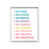 White Framed