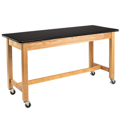 National Public Seating 60'' L x 42'' W Rectangle Science Table